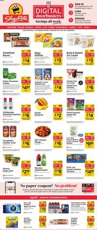 Shoprite Ad Circular Rabato