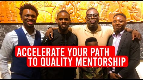 Accelerate Your Path To Quality Mentorship Youtube