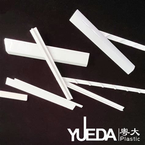 Yueda White U Shaped Pvc Profiles Edge Banding Trim China Pvc Profile