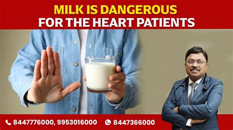 Milk Is Dangerous For The Heart Patients Dr Bimal Chhajer Saaol