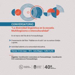 Conversatorio La diversidad lingüística en la escuela Multilingüismo