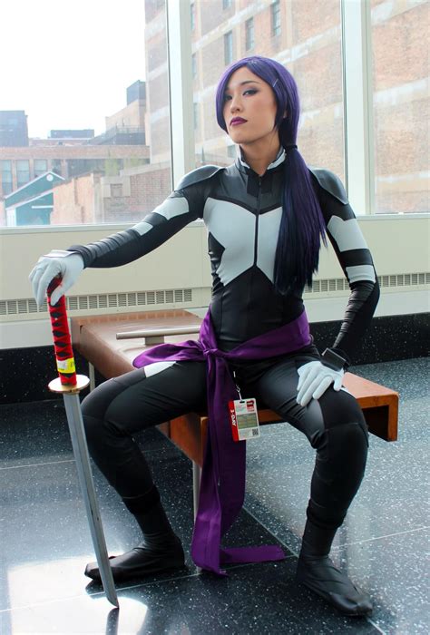 Photo Of Kris Lee Cosplaying Psylocke From Marvel Comics Cosplay