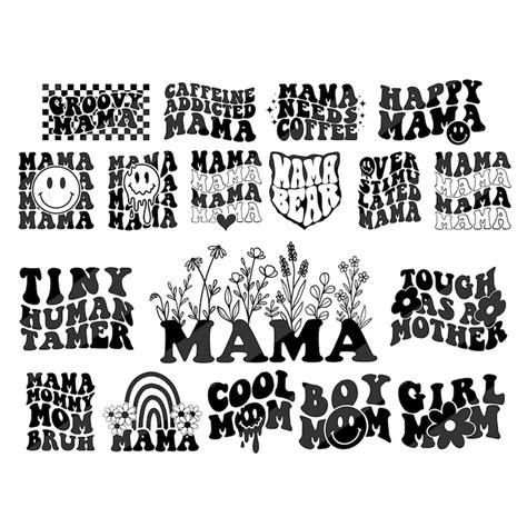 Mom Svg Bundle Hand Lettered Mothers Day Svg Mom Life Sv Inspire Uplift