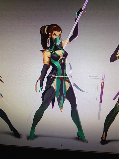 Jade Official Concept Art Test Your Might