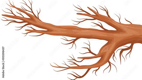 Tree branch clipart design illustration Stock Illustration | Adobe Stock