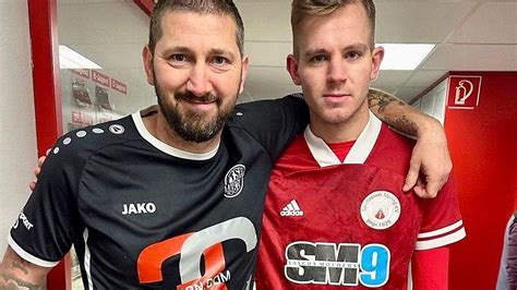 Sascha M Lders K Nftig Beim Sv Mering Ii Seite An Seite Mit Sohn Noah