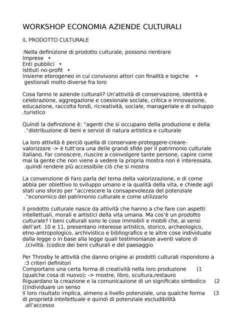 Le Aziende Culturali Modelli Manageriali 4