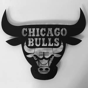 Chicago Bulls Led Sign, Chicago Bulls Neon Sign, Led Lighted Metal Wall ...