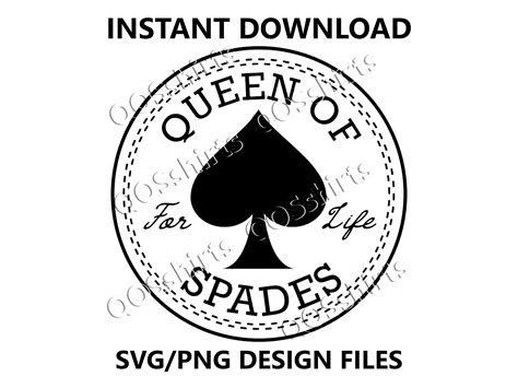 Queen Of Spades Symbol