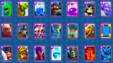 Clash Royale Todas Las Cartas Épicas