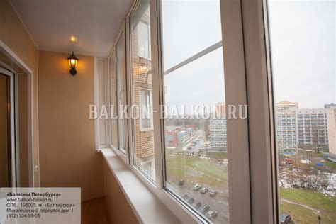 Освещение и электрика для балконов и лоджий в Санкт-Петербурге (СПб)