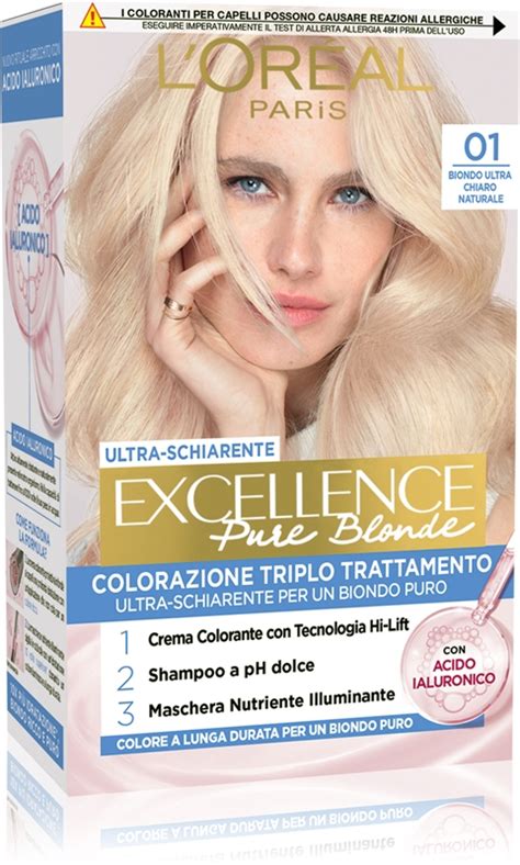 LOréal Paris Excellence Pure Blonde Noturīga matu krāsa notino lv