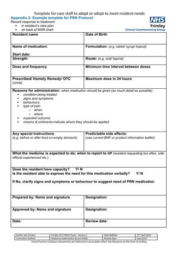 Nhs Frimley Medicines Management