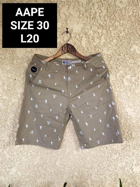 Aape Walkshort Mens Fashion Bottoms Shorts On Carousell