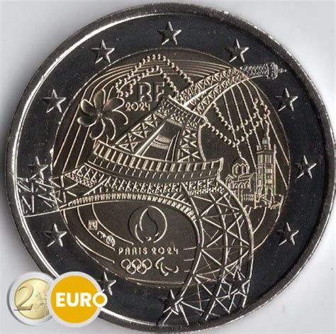 Frankrijk Euro Olympische Fakkel Unc Euronotes Be