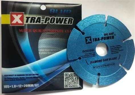 110 Mm Xtra Power Blue Diamond Blade For Granite Cutting 5 Inch At