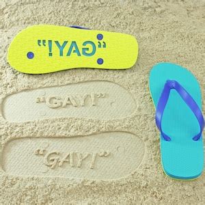 Gay Flipflop Etsy