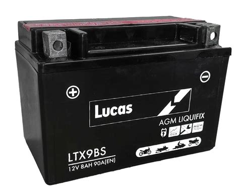 Lytx Bs Batterie De Moto Lucas Ytx Bs Ltx Bs