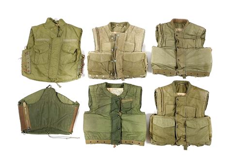 Lot Detail Lot Of 6 Usmc Flak Jackets