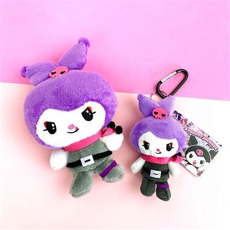 Buy Sanrio Romina Fluffy Plush Toy Interior Kuromi Purple From Japan