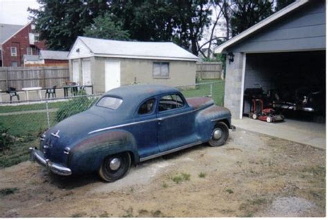 1946 Plymouth business coupe RatRod HotRod PROJECT for sale - Plymouth ...