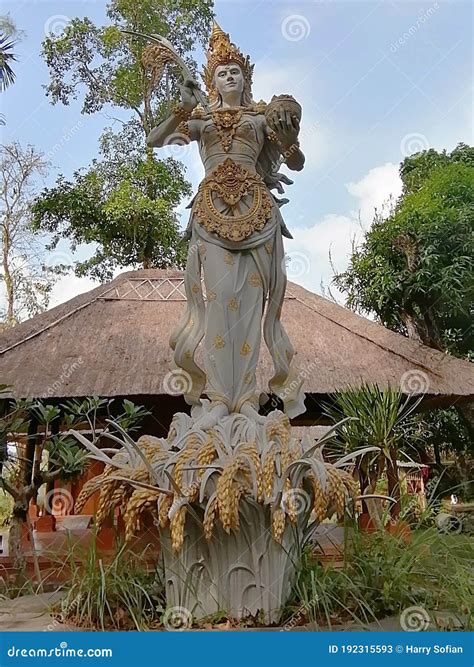 Sri Goddess Statue, The Indonesian Rice Goddess Royalty-Free Stock ...