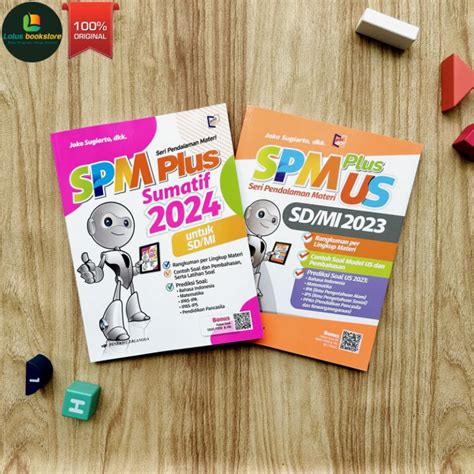 Jual SPM Plus Sumatif US SD MI 2024 Persiapan Ujian Kelas 6 Buku