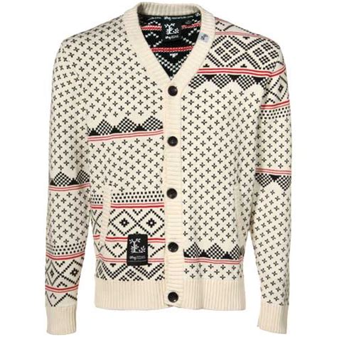 Lrg Haakon Off White Knit Cardigan Sweater Eaba