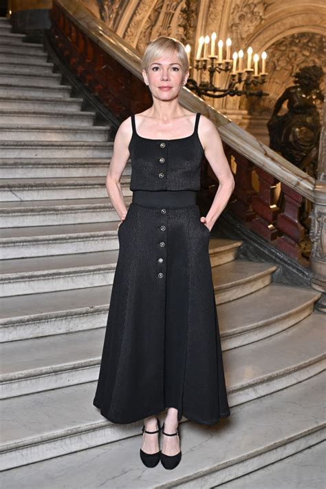 Michelle Williams Channels French Fashion During Paris Fashion Week ...