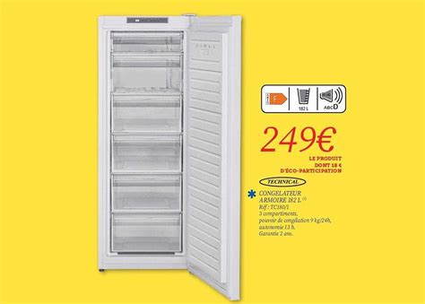 Promo Cong Lateur Armoire L Technical Chez Super U Icatalogue Fr