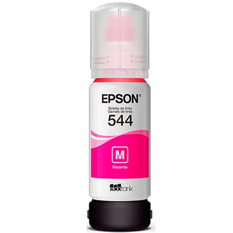 Kit Refil Epson T544 Preto Ciano Amarelo Magenta