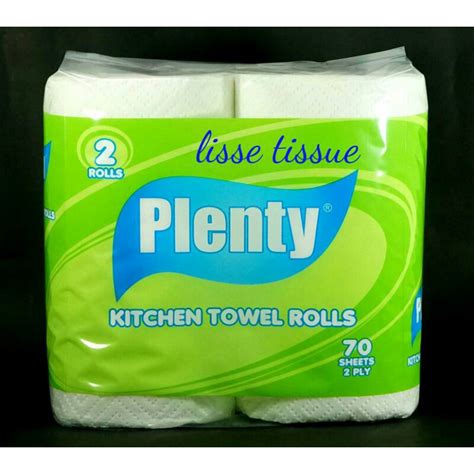 Jual Plenty Kitchen Towel 2 In 1 2 Ply 70 Sheet Tissue Dapur Roll