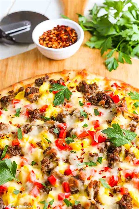 Breakfast Pizza Recipe The Best Breakfast Pizza Recipe