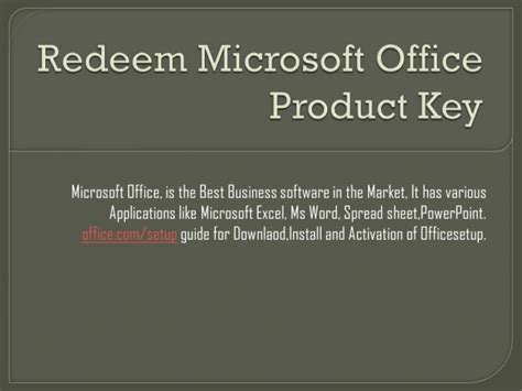 Ppt Microsoft Office Professional Plus Product Key Promokeys