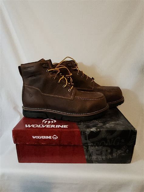 Wolverine Mens I 90 Durashocks Moc Toe Carbonmax 6 Work Boot W201096