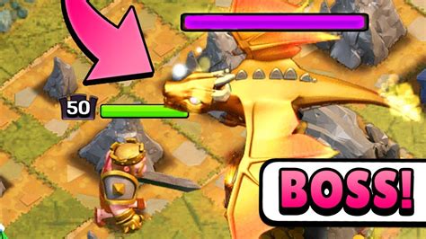 ATTACCO Il BOSS FINALE Di Clash Of Clans DRAGO D ORO YouTube