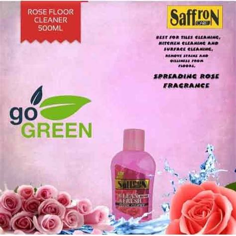 Saffron Rose Perfumed Liquid Floor Cleaner Packaging Size Ml At