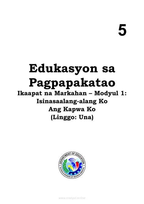 Epp Ict Markahan Modyul Mga Taong Nangangailangan Ng Angkop Na