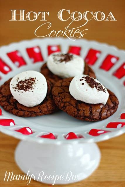 Hot Cocoa Cookies Mandy S Recipe Box