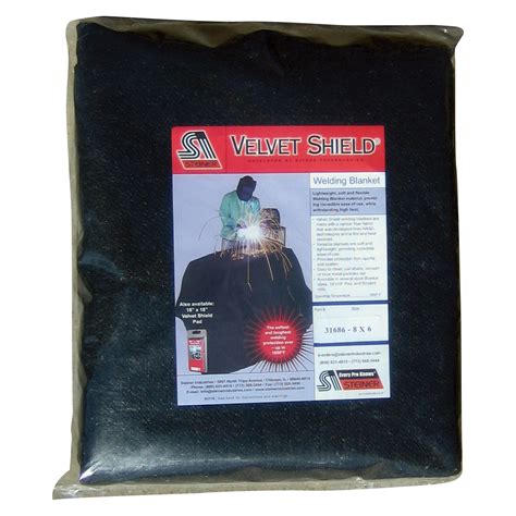 Steiner Velvet Shield Welding Blanket — Carbonized Fiber, Black, 4ft. x ...