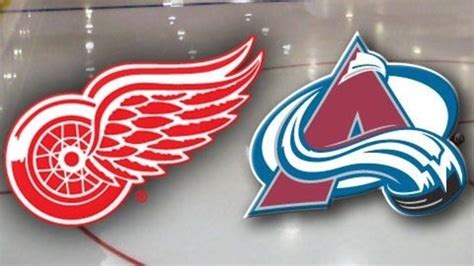 Detroit Red Wings Vs Colorado Avalanche Nhl Simulator Youtube