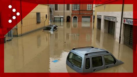 Alluvione A Faenza Il Drone In Volo Sulle Vie Del Centro Storico