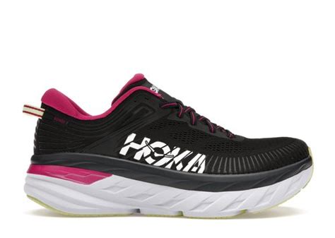 Hoka One One Bondi Blue Graphite Festival Fuchsia Bgff