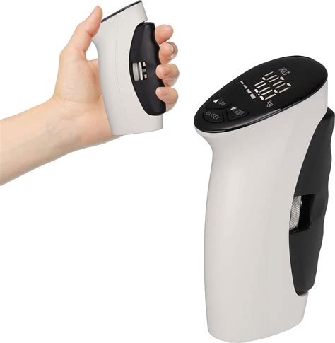 Electronic Grip Strength Tester 198lbs 90kgs Digital Hand Dynamometer With