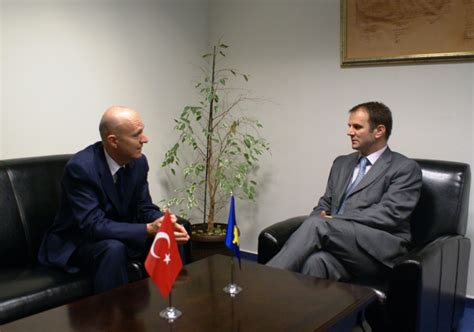 Deputy Prime Minister Hajredin Kuçi Meets With The Ambassador Of The