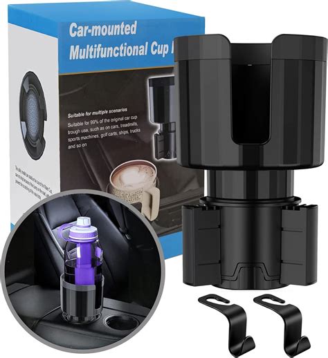 Car Cup Holder Expander Cup Holder Adapter With Adjustable Base Stable