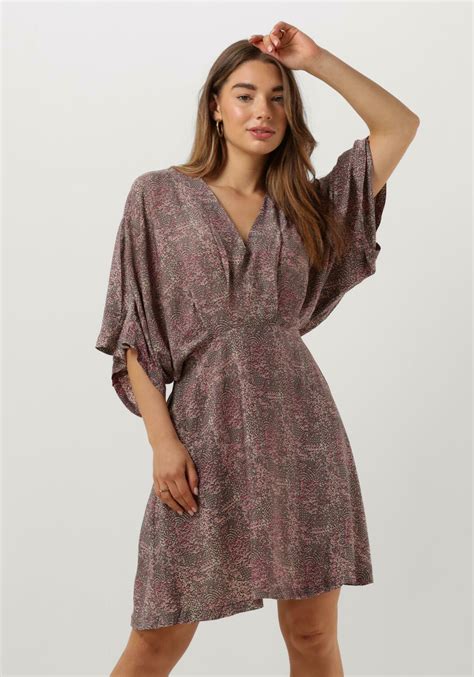 Multi Sissel Edelbo Midi Jurk Rodrigo Short Caftan Dress Omoda