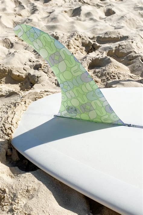 Inner Relm x Raido | GT 10" Longboard Fin | DigiGreen – Inner Relm Wetsuits & Surfwear