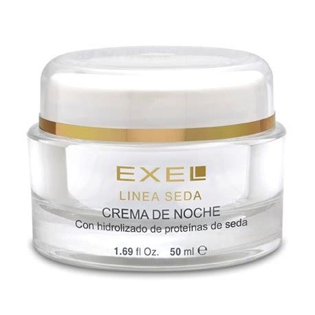 BioCosmética Exel Crema de Noche con Proteínas de Seda x 50 ml