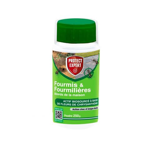 Fourmis Poudrage Et Arrosage Au Pyrethre Vegetal G